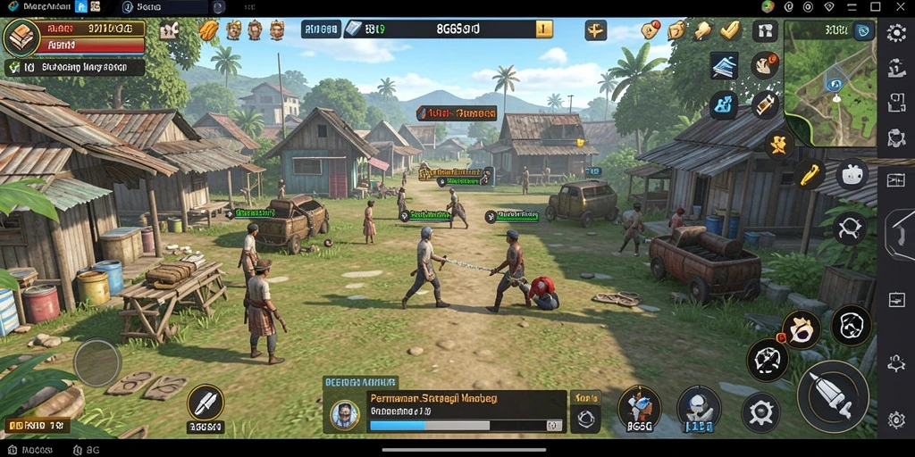 Tangkapan layar utama 8G8G menampilkan gameplay seru dalam membangun peradaban.