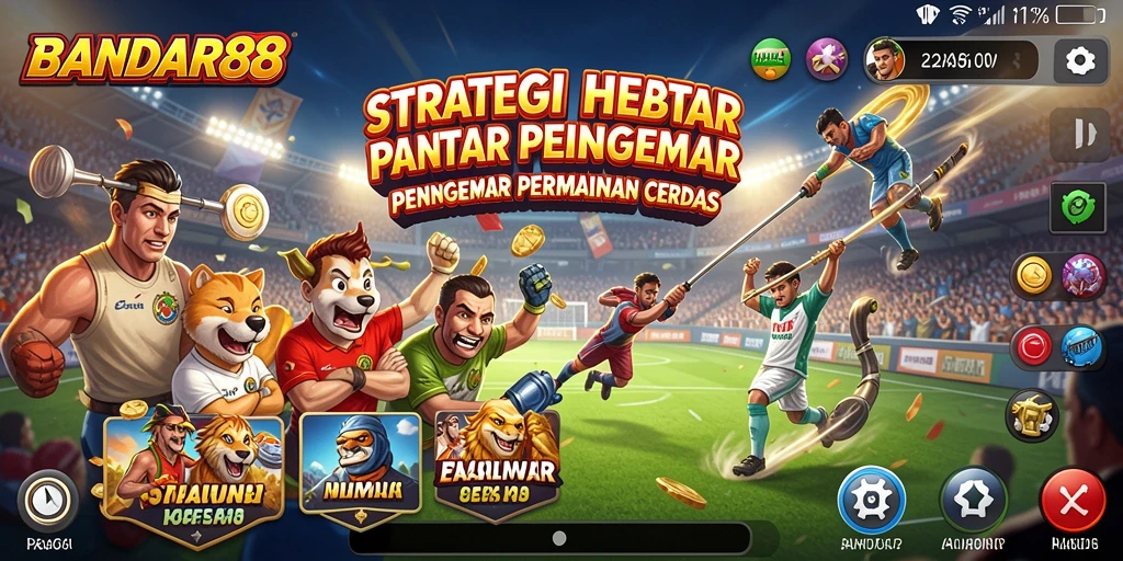 Tangkapan layar utama BANDAR88 menampilkan aksi strategis yang mendebarkan.