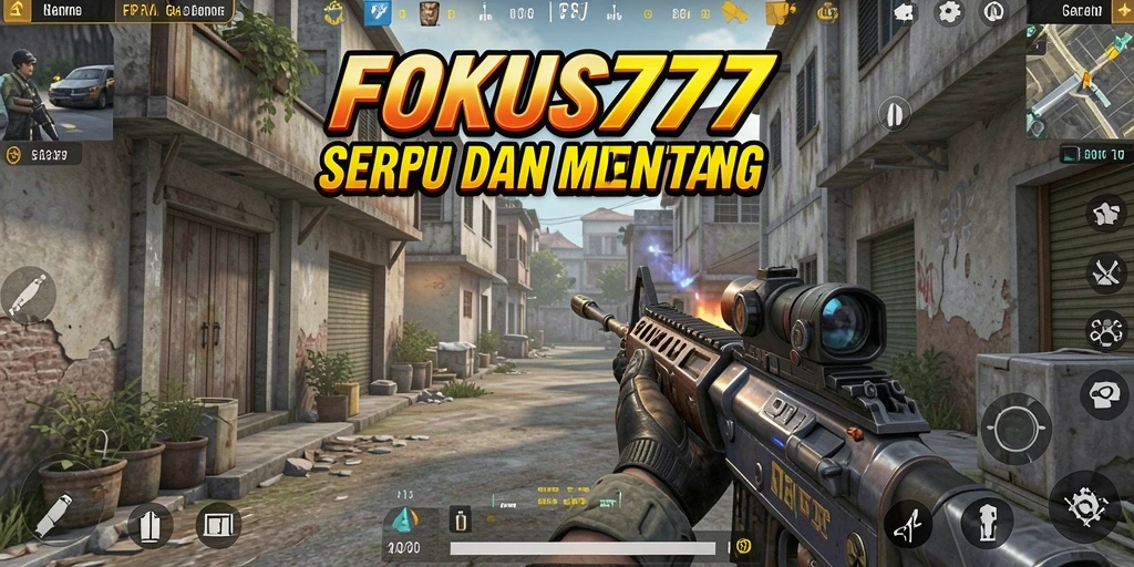 Tampilan aksi seru dalam gameplay FOKUS777 yang intens.