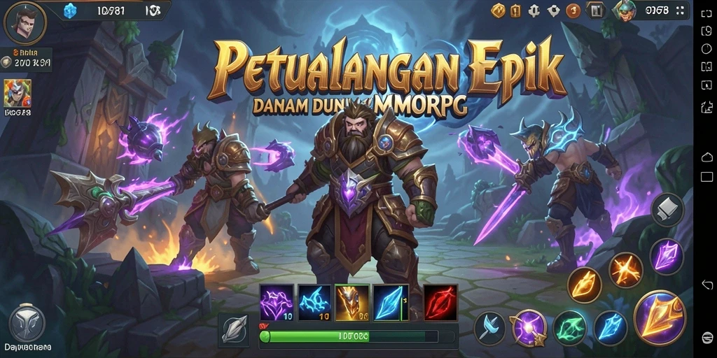 Gameplay seru dalam ID678 yang menampilkan pertempuran epik.