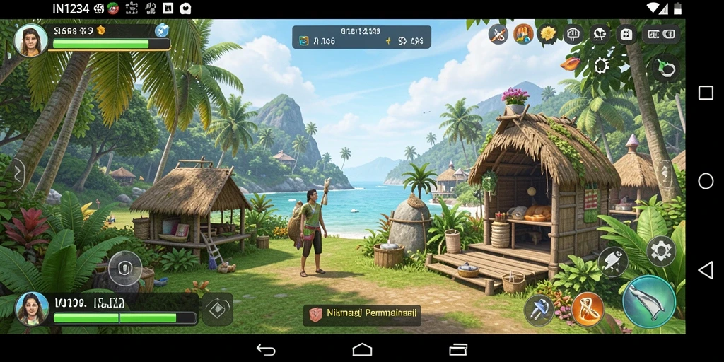 Screenshot IN1234 menampilkan gameplay seru dengan tantangan menarik.