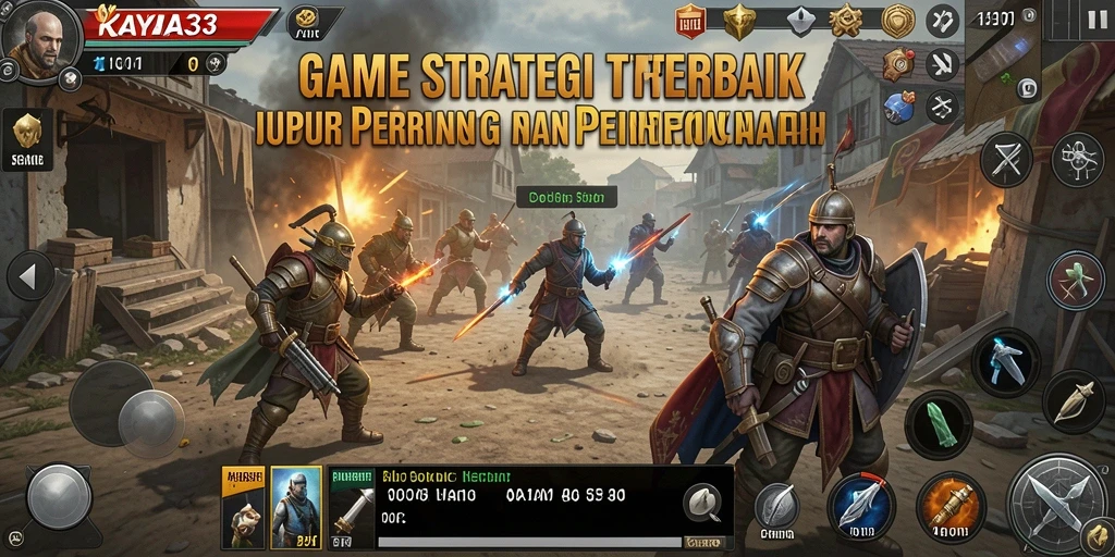 Tampilan gameplay KAYA33 yang seru dan strategis.