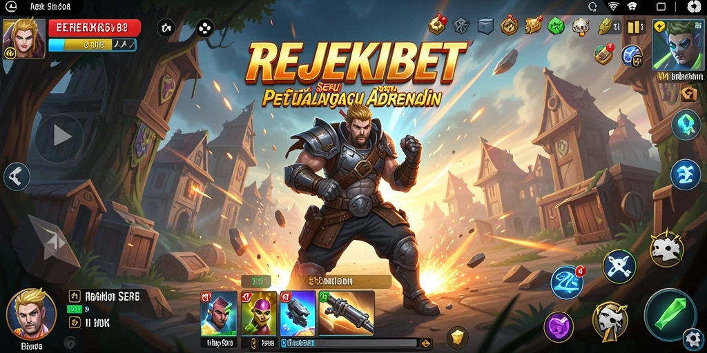 Gameplay seru dari REJEKIBET menampilkan tantangan menegangkan.
