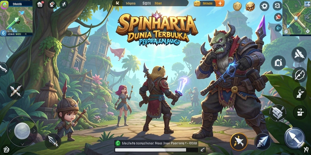 Gameplay menakjubkan di dunia terbuka SPINHARTA.